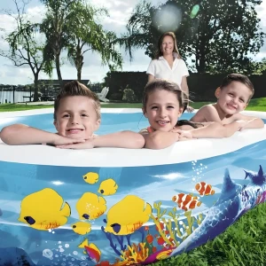 Bestway piscină gonflabilă pentru copii “lumea subacvatică” 262x157x46cm, 544l Thumbnail 5