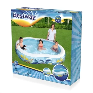 Bestway piscină gonflabilă pentru copii “lumea subacvatică” 262x157x46cm, 544l Thumbnail 6