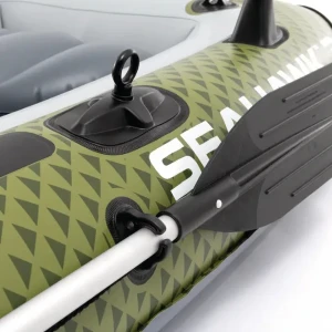 Intex barca gonflabilă “seahawk 3” cu vâsle și pompă, 295x137x43cm, până la 360kg Thumbnail 4