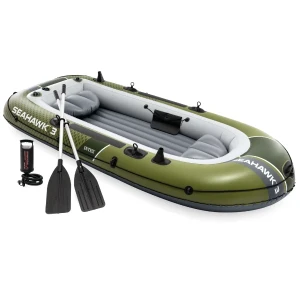 Intex barca gonflabilă “seahawk 3” cu vâsle și pompă, 295x137x43cm, până la 360kg Thumbnail 9