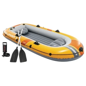 Intex barca gonflabilă “challenger 3” cu vâsle și pompă, 295x137x43 cm, până la 320 kg