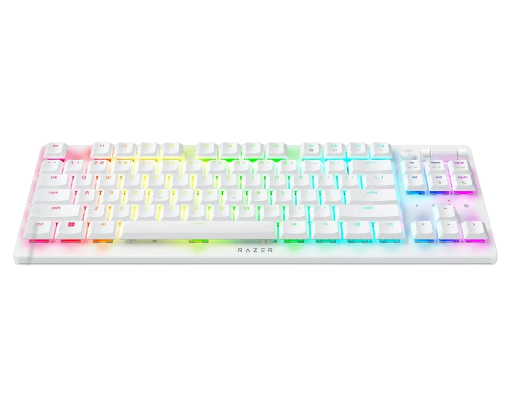 Клавиатура razer deathstalker v2 pro, беспроводное, белый 2