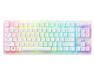 Tastatură razer deathstalker v2 pro, fără fir, alb