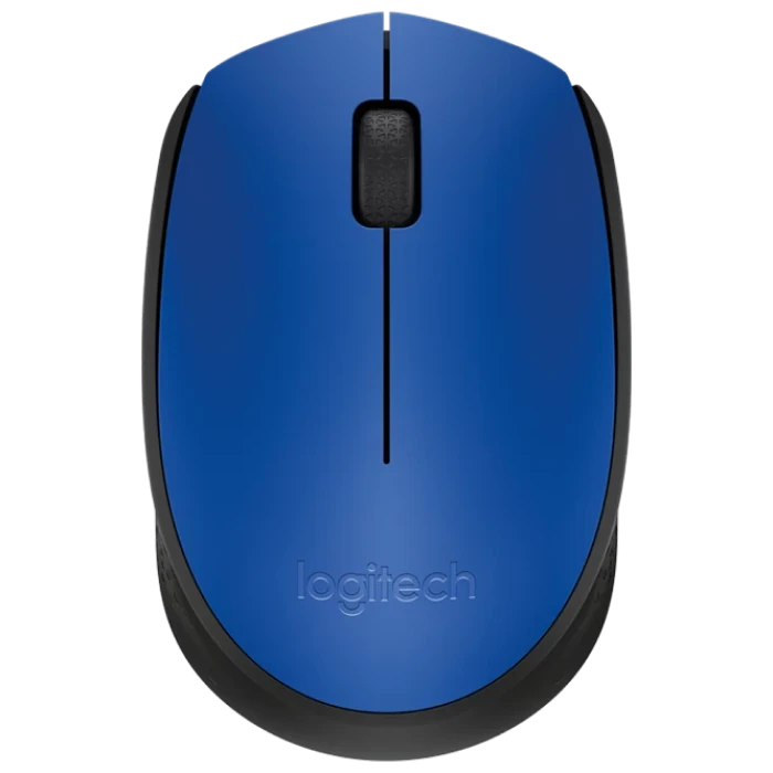 Беcпроводная мышь logitech m171, синий 5