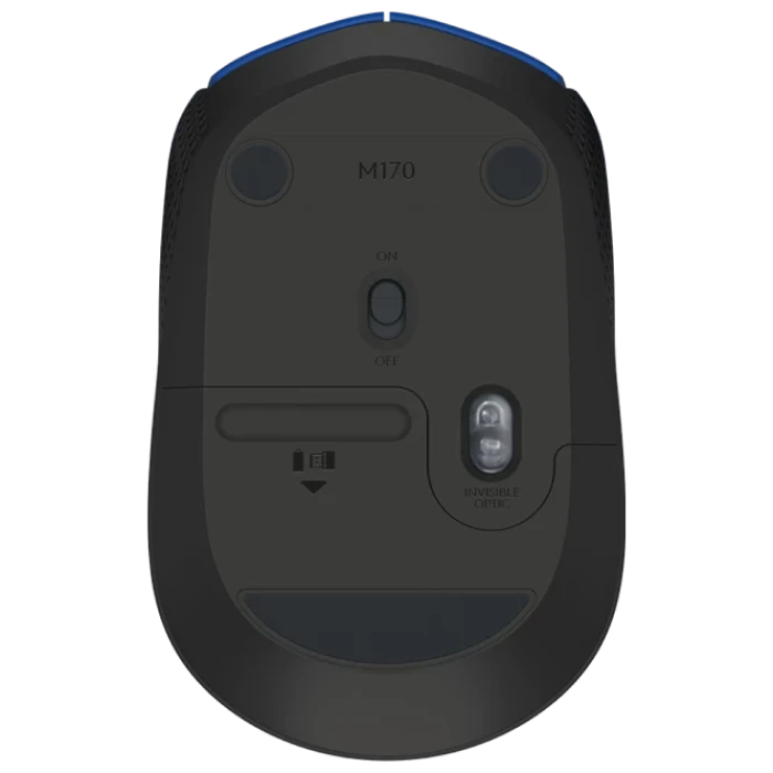 Беcпроводная мышь logitech m171, синий 8