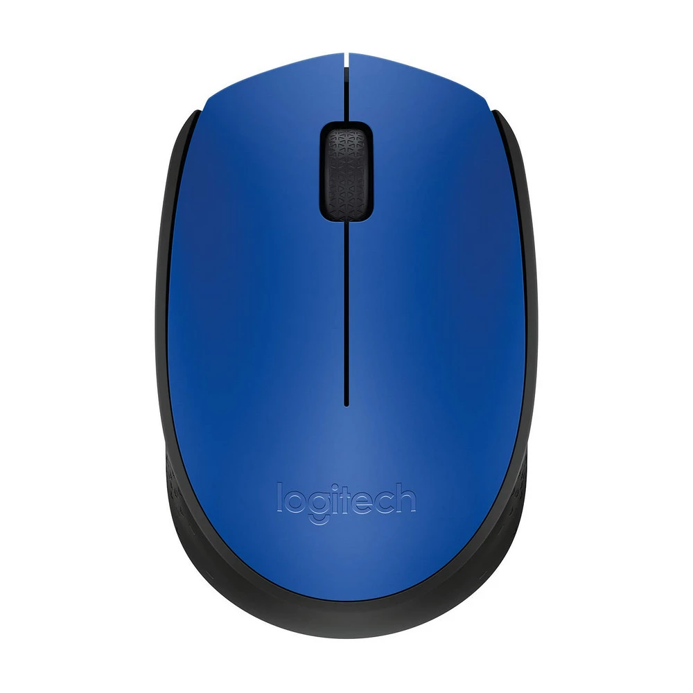 Беcпроводная мышь logitech m171, синий 12