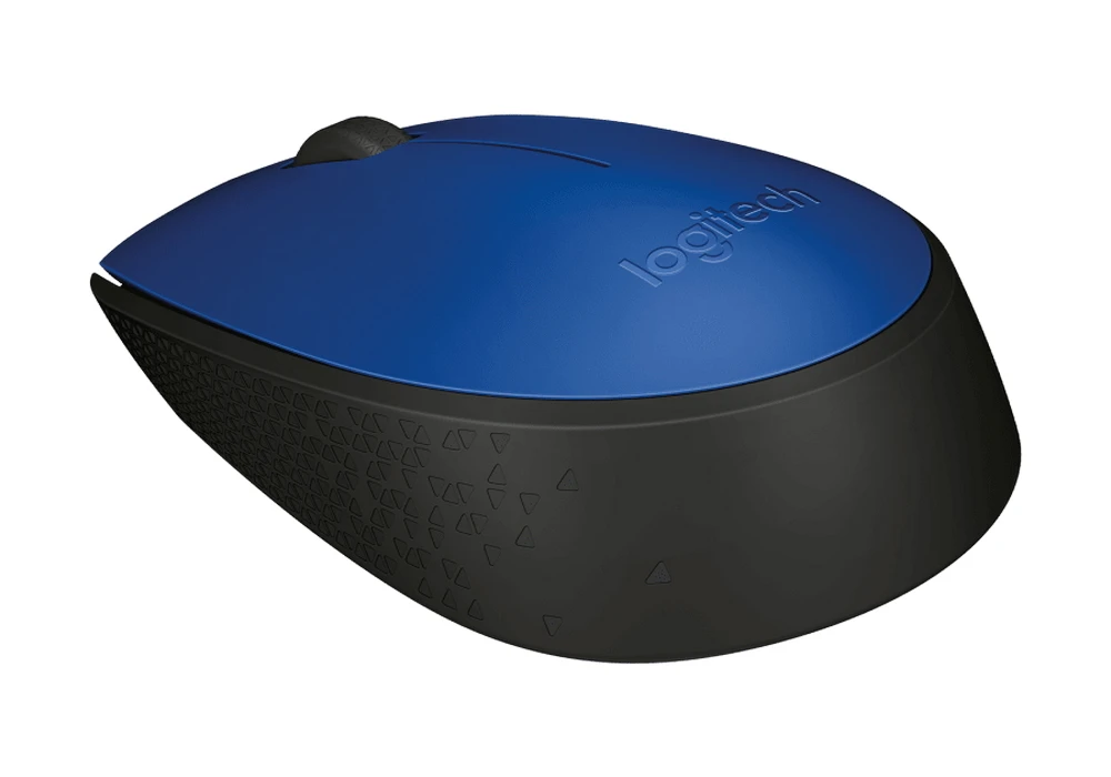 Беcпроводная мышь logitech m171, синий 5