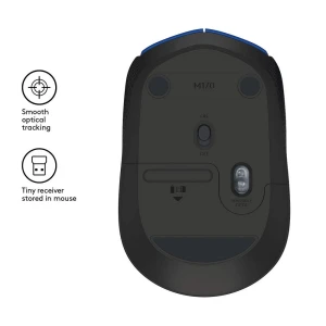 Беcпроводная мышь logitech m171, синий Thumbnail 2