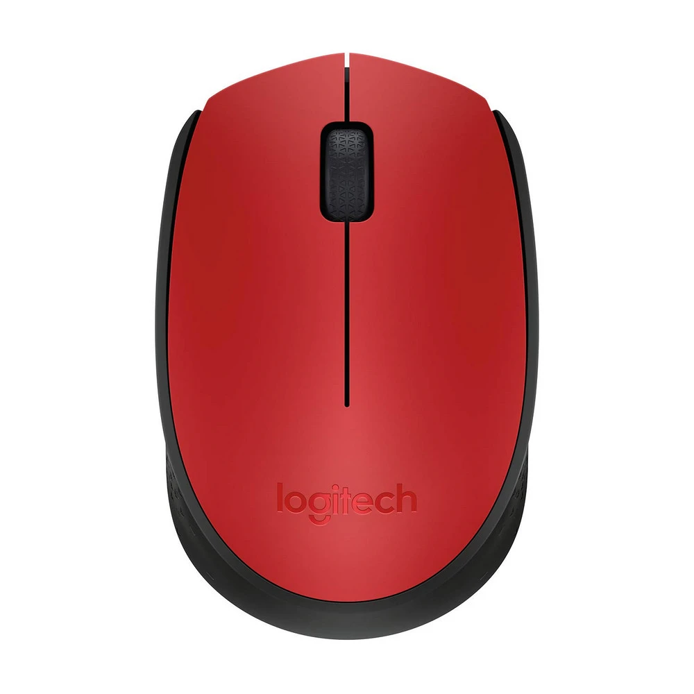 Беcпроводная мышь logitech m171, красный 9