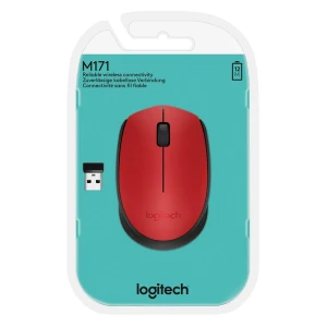 Беcпроводная мышь logitech m171, красный Thumbnail 11