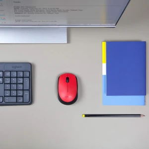 Беcпроводная мышь logitech m171, красный Thumbnail 13