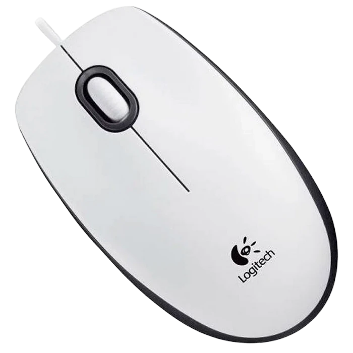 Mouse logitech m100, alb 3