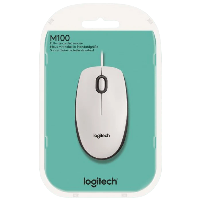 Mouse logitech m100, alb 14