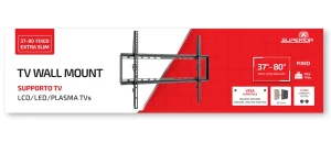 Superior tv-wall mount supstv006, 37"-80", max load 35 kg, vesa 100x100-600x400mm Thumbnail 2