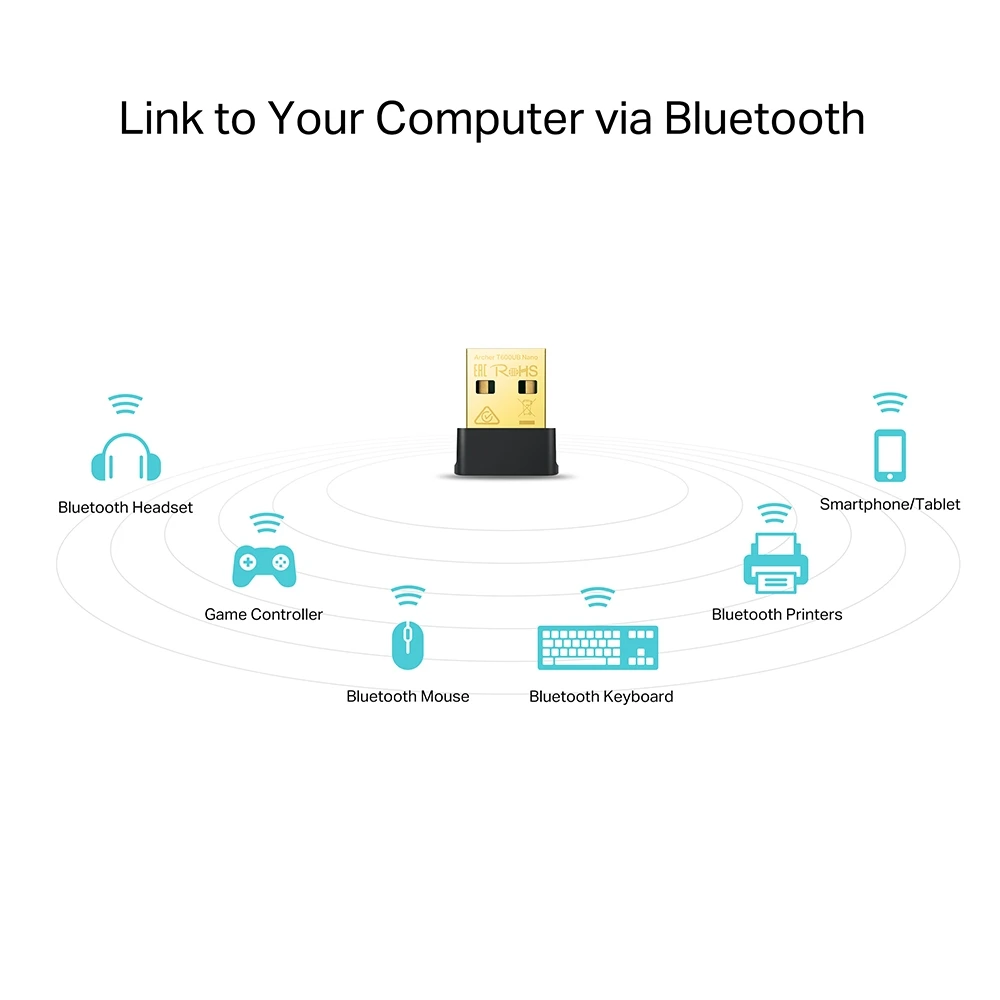 Tp-link archer t600ub nano ac600 nano dual band wi-fi bluetooth 4.2 usb adapter 2