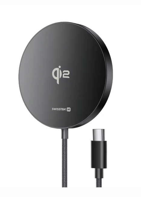 Încărcător wirelles swisstenmagpuck qi2 1.5 m (magsafe compatible) 2
