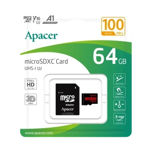Card de memorie apacer microsdhc uhs-i u1 class 10, 64gb  Thumbnail 2