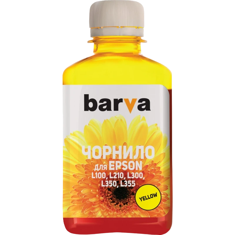 Recipient de cerneală barva pn-el100n, l100-405, galben 2