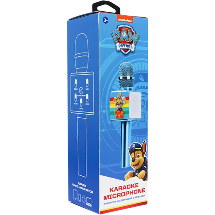 Микрофон для караоке щенячий патруль синий 6
