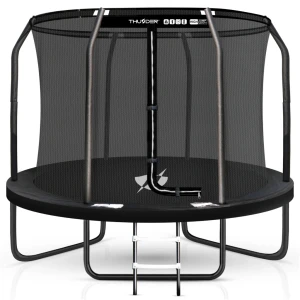 Trambulina de grădină pentru copii thunder inside elite 8ft (244cm) black