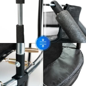 Детская садовая батут thunder inside elite 6ft (183 см) black Thumbnail 6