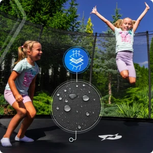 Детская садовая батут thunder inside elite 6ft (183 см) black Thumbnail 9