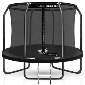 Trambulina de grădină pentru copii thunder inside elite 6ft (183cm) black