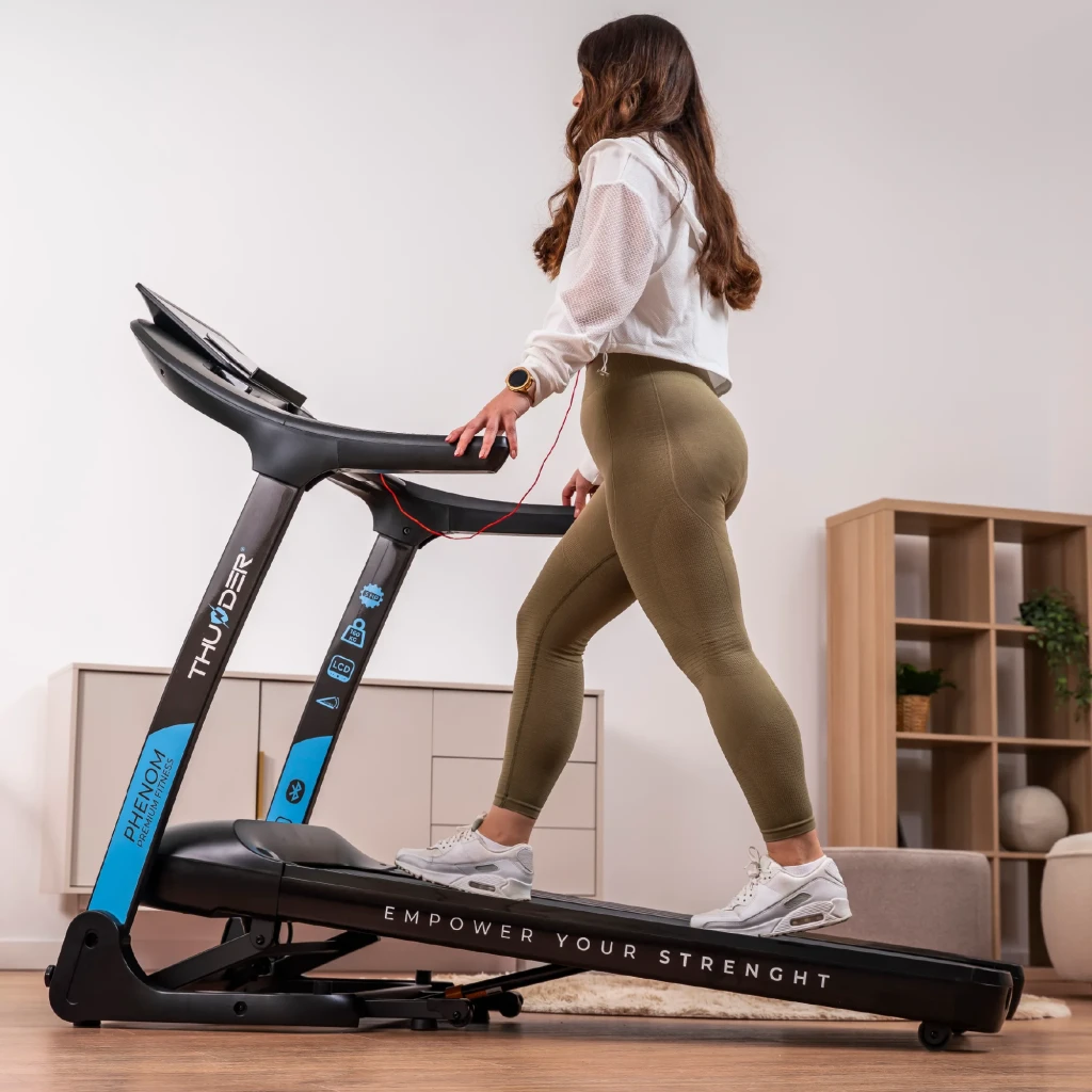 Banda de alergare electrica thunder phenom-s-black 8