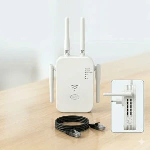 Amplificator semnal wi-fi 300 mbps, 4 antene (100 17162-6wf) Thumbnail 3