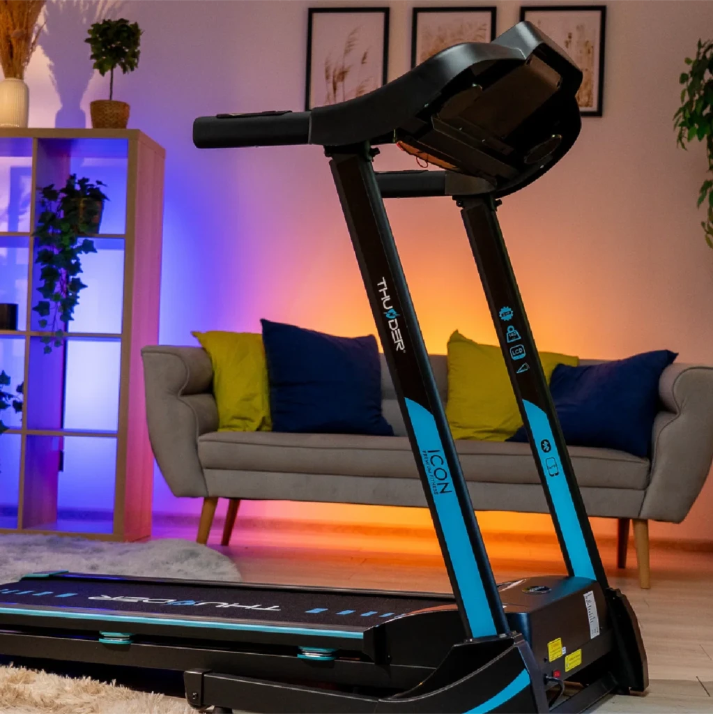 Banda de alergare electrica thunder icon-blue 3