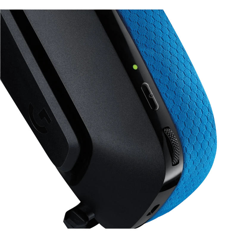 Căști gaming logitech g535, fără fir, negru | albastru 2