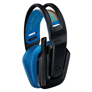 Căști gaming logitech g535, fără fir, negru | albastru Thumbnail 3