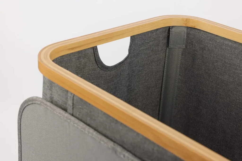 Корзина для белья jumi, объем 80 л, серый 5