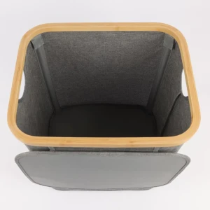 Корзина для белья jumi, объем 80 л, серый Thumbnail 3