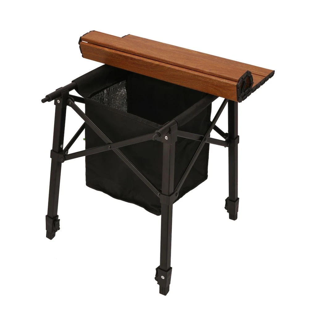 Masa de camping cu geanta frigorifica si inaltime reglabila 5