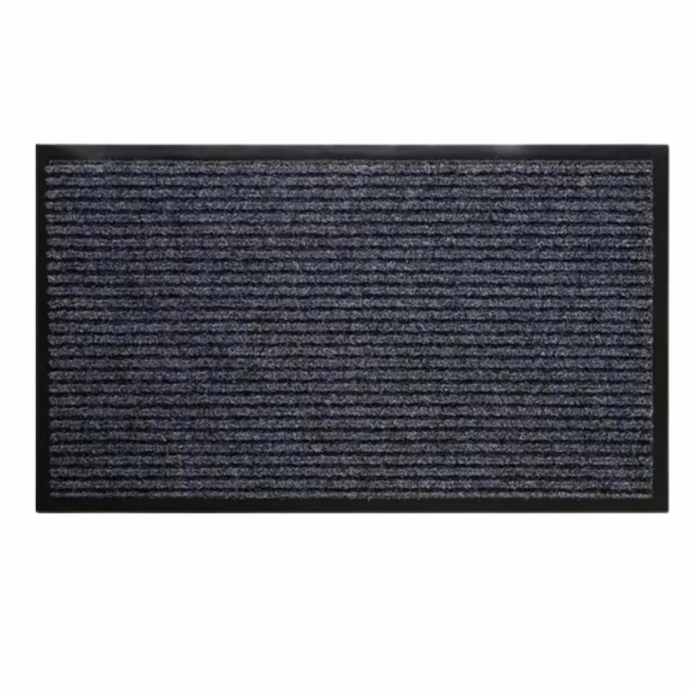 Covoras de intrare double line, 80x120cm, gri 2