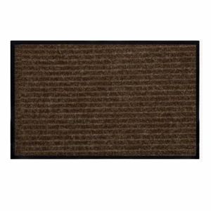 Covoras de intrare double line, 40x60cm, maro