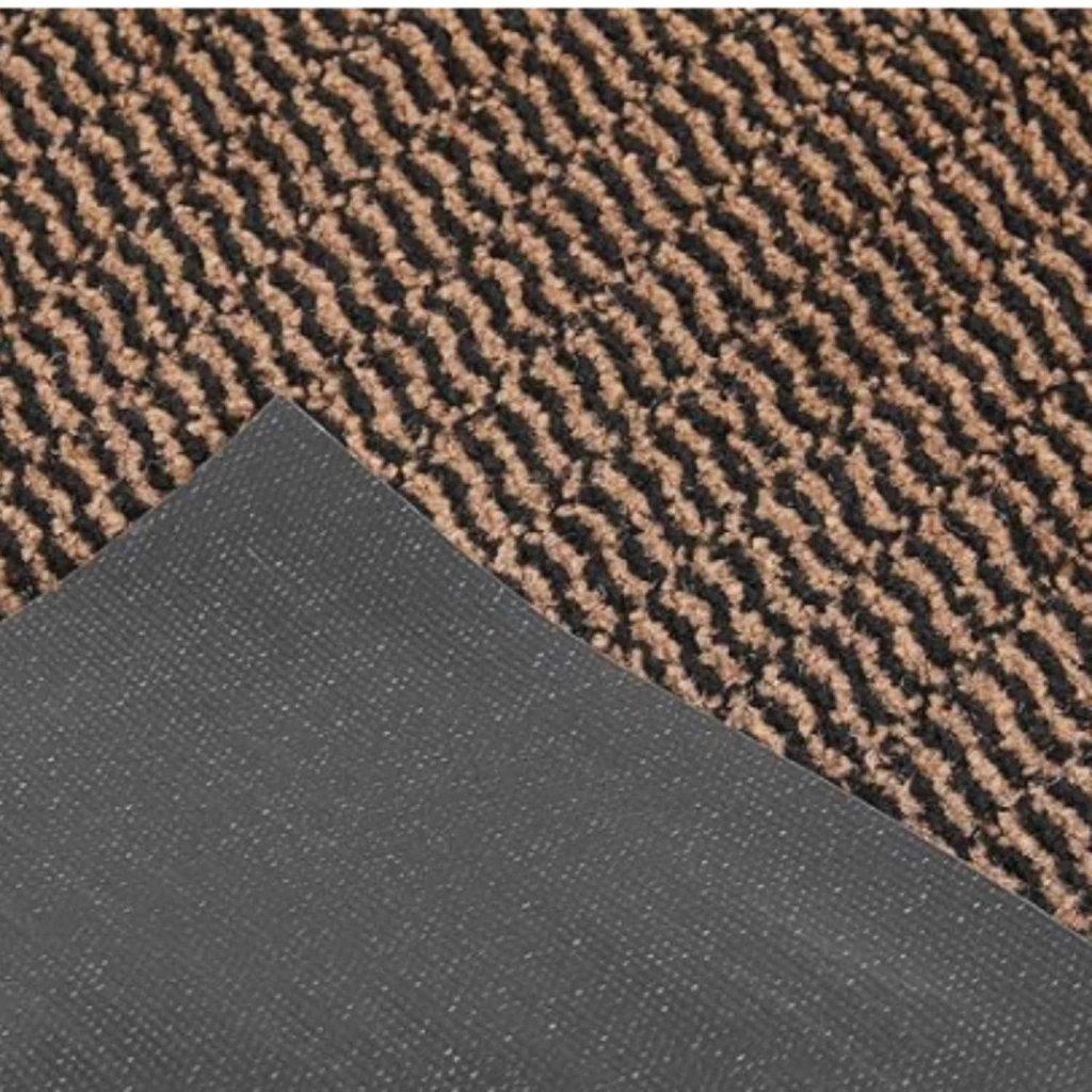 Covoras de intrare wave, 80x120cm, maro 2