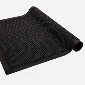 Covoras de intrare wave, 80x120cm, negru