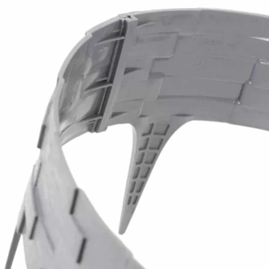 Gard decorativ plastic piatră maro 5