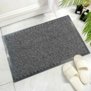 Covoras de intrare wave, 80x120cm, gri