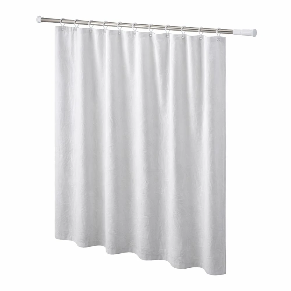 Bară telescopică din inox pentru perdea duș 70-120 cm, crom 4