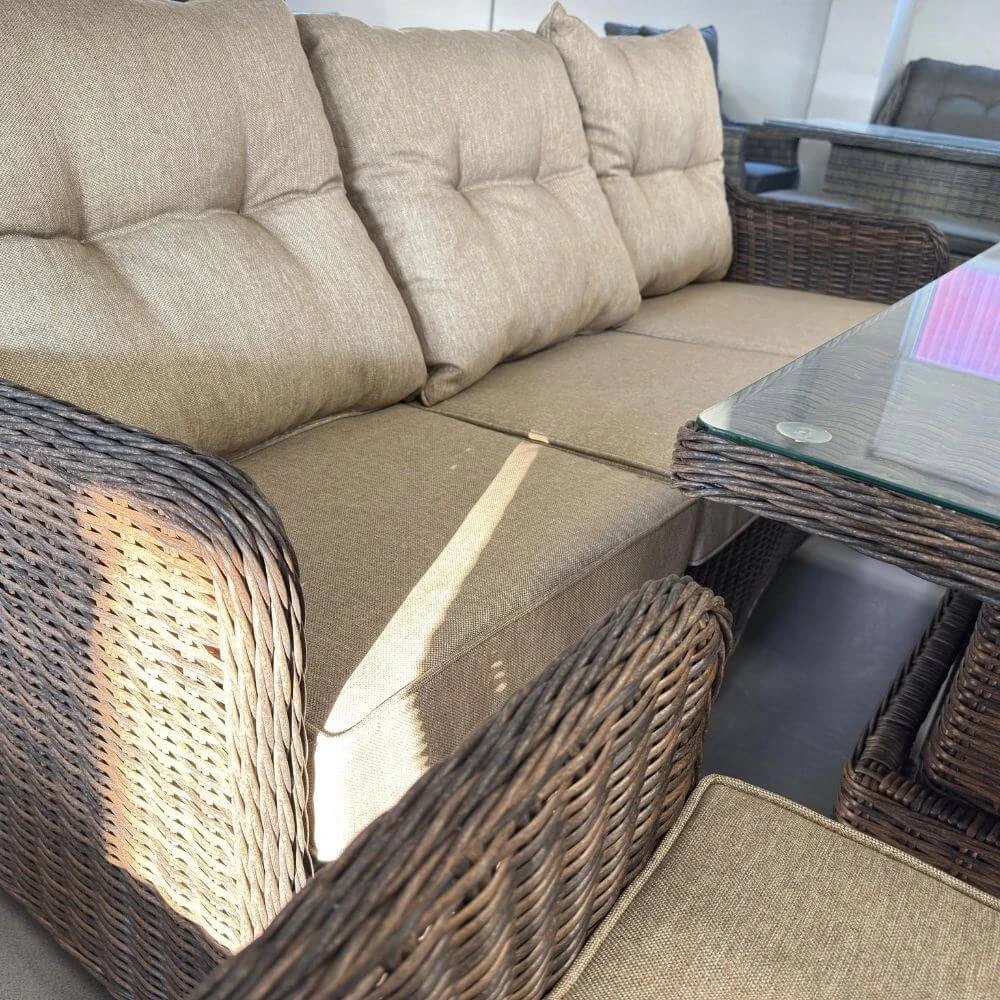 Mobilă pentru terasă 7 persoane, hola sevilla, maro 10