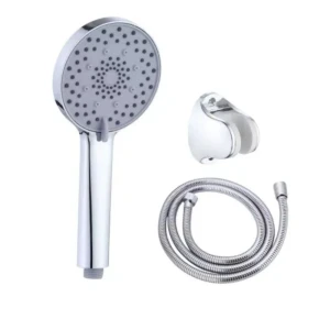 Набор для душа с 3 функциями и шлангом из нержавеющей стали 1,5 м, aquafix - 17, хромированный Thumbnail 2