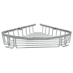 Etajeră colțar pentru baie, hola, inox