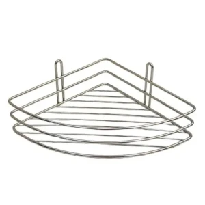 Etajeră colțar pentru baie, hydro-s, metal/crom