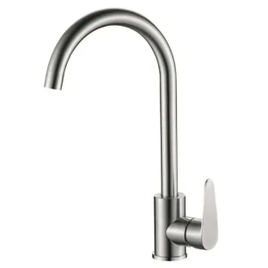 Baterie din inox pentru bucătărie, aquafix - 121, satin