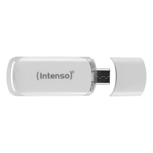 Intenso® usb drive 3.2 gen 1x1 (5 gbit/s, usb-c) flash line 32 gb, white