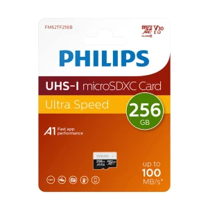 Philips microsd card uhs-i (u3) (v30) 256gb Thumbnail 2