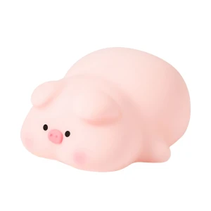 Ночник cute series свинка, розовый